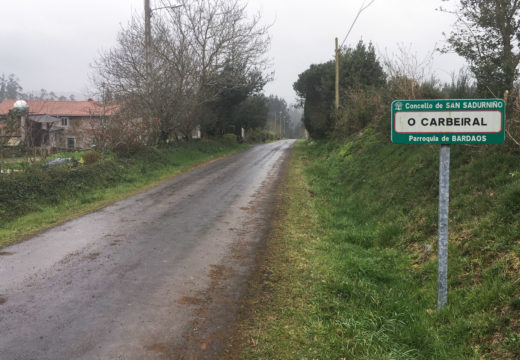 San Sadurniño inclúe cinco quilómetros dentro do Plan de camiños da AGADER